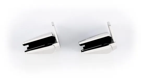 Atlantic 530 Soft Close Hinge, Glass Pool Fence Hinge, Suits Polaris cutouts.