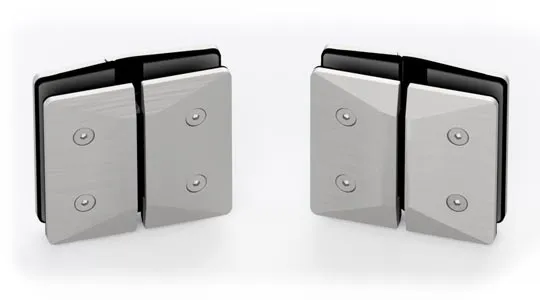 Atlantic 530 Soft Close Hinge, Glass Pool Fence Hinge, Suits Polaris cutouts.