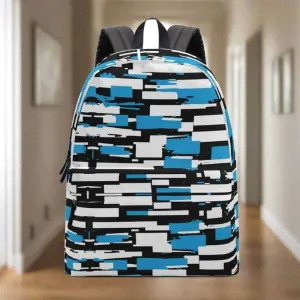 Azure Mosaic Blue Backpack