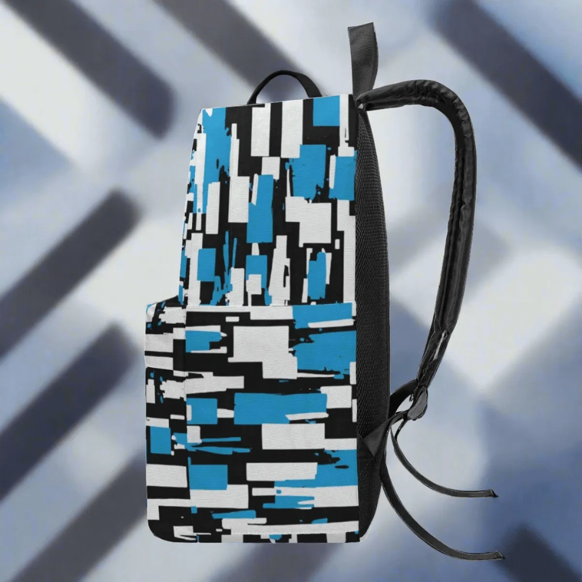 Azure Mosaic Blue Backpack