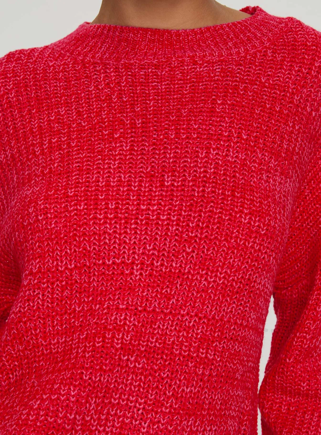 Bae Sweater Pink/ Red