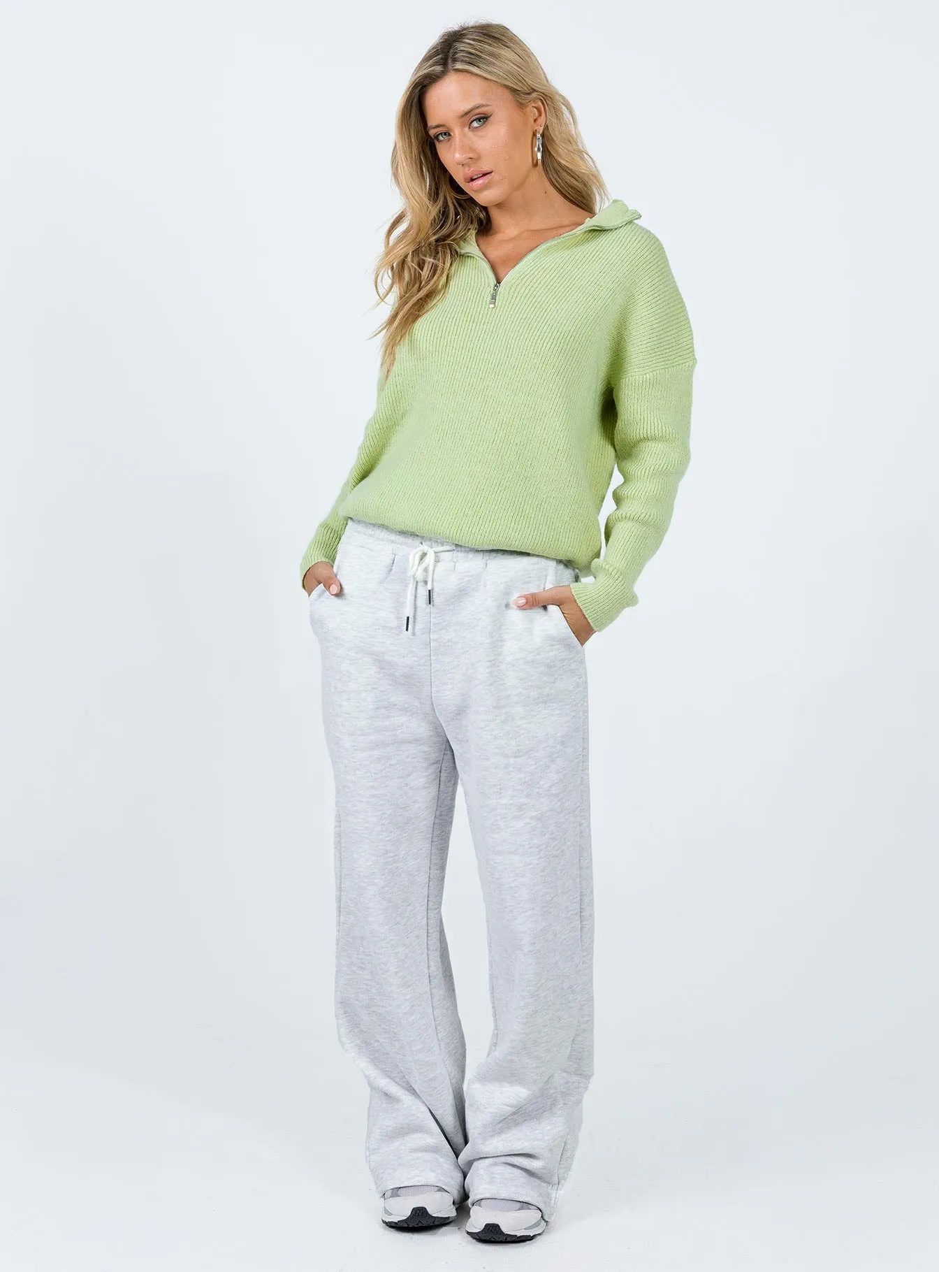 Bessy Knit Sweater Sage