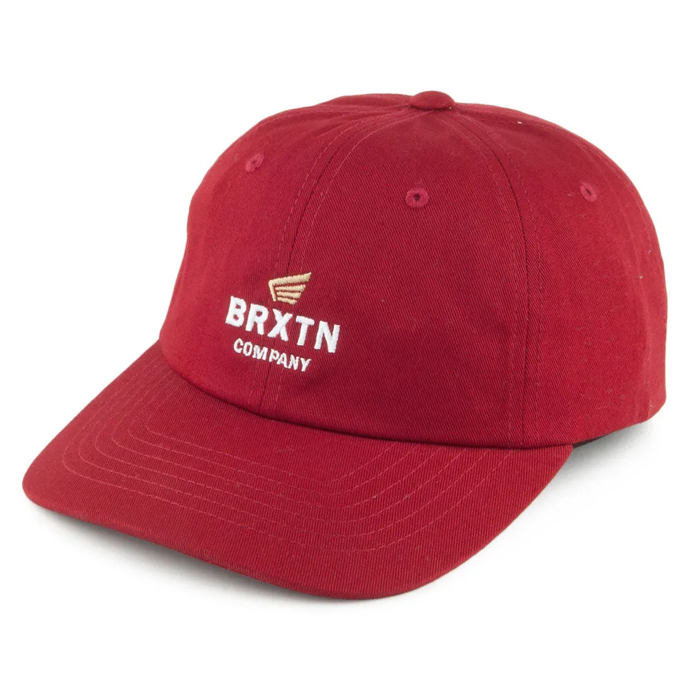 Brixton Hats Peabody Baseball Cap - Red