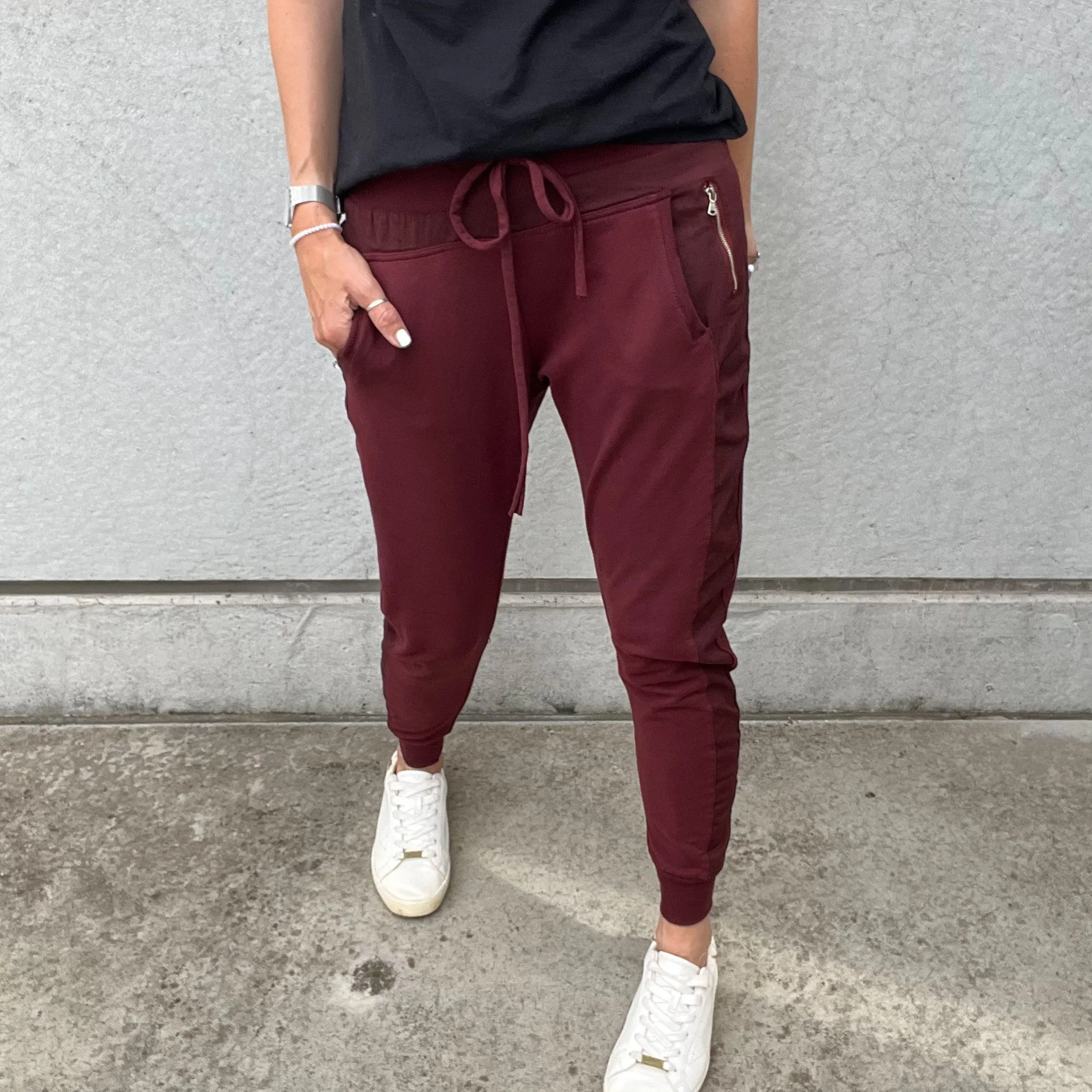 Burgundy ULTIMATE joggers