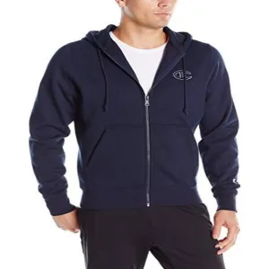 Champion SUPER FLEECE FULL ZIP HOOD Men’s - NAVY