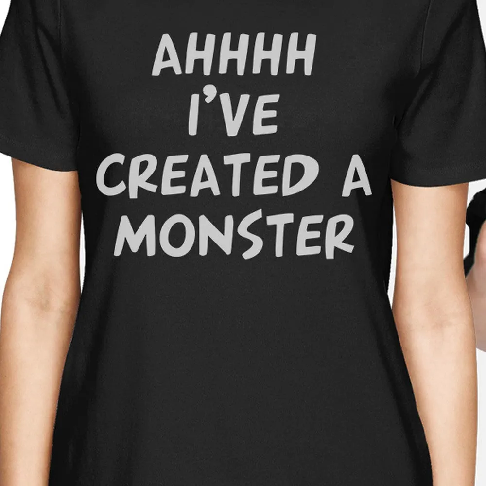 Created A Monster Mom and Baby Matching Gift Shirts Infant Tee