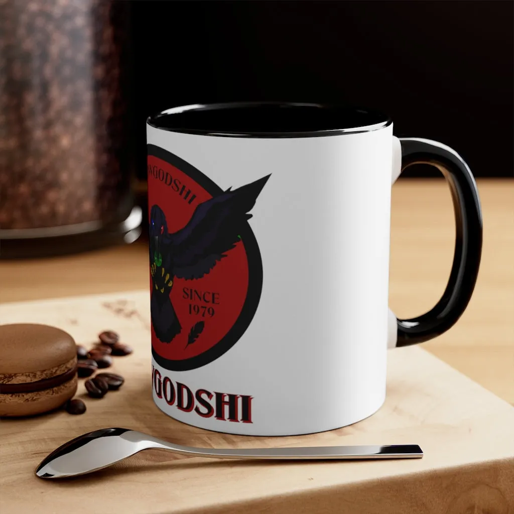 Crowgodshi First Generation Accent Coffee Mug, BURGUNDY