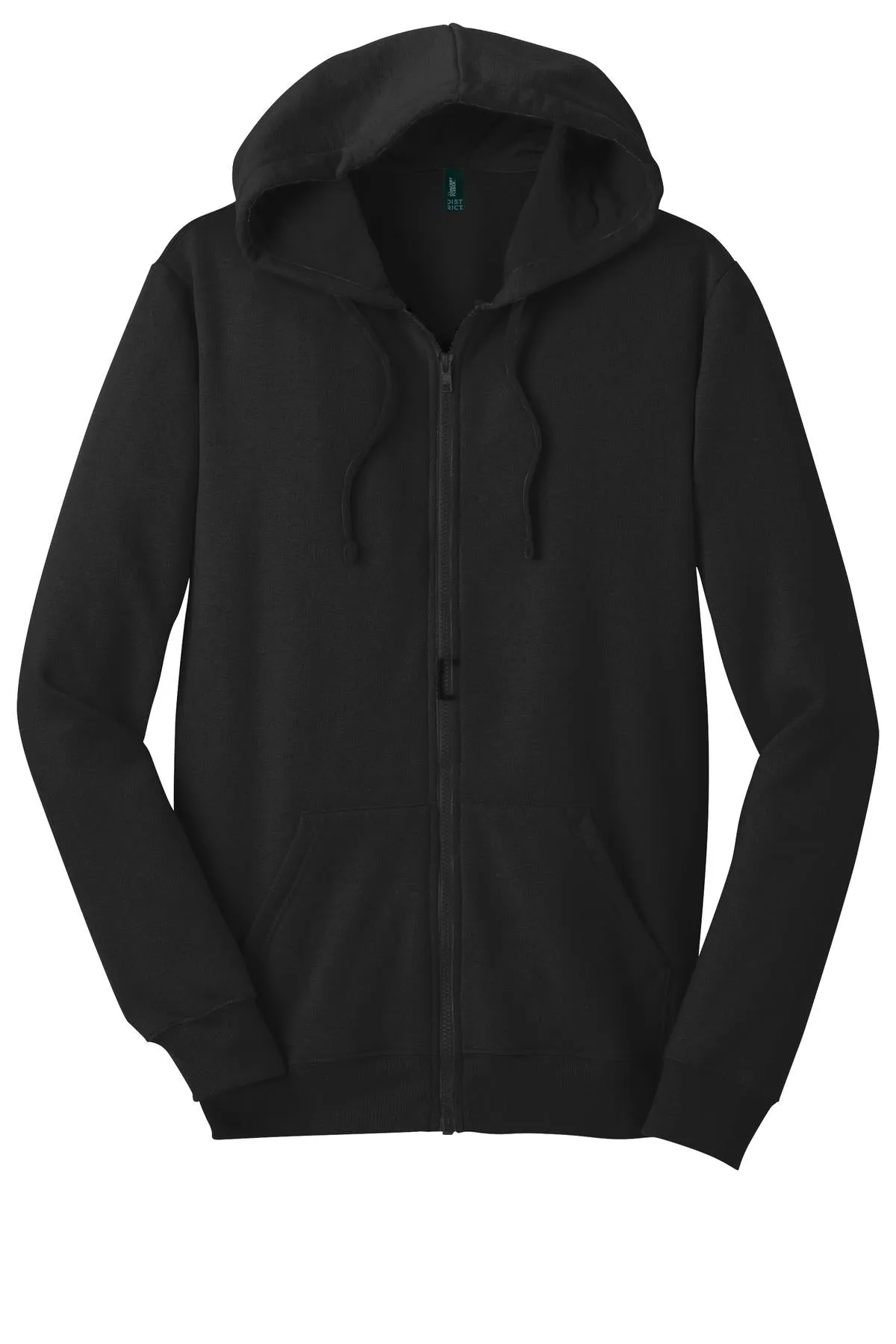 District The Concert Fleece Full-Zip Hoodie. DT800