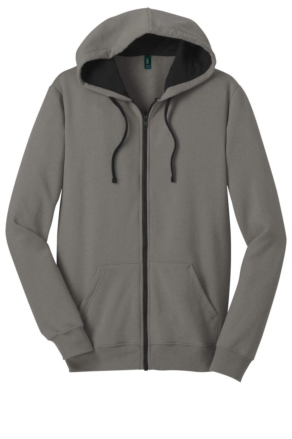 District The Concert Fleece Full-Zip Hoodie. DT800