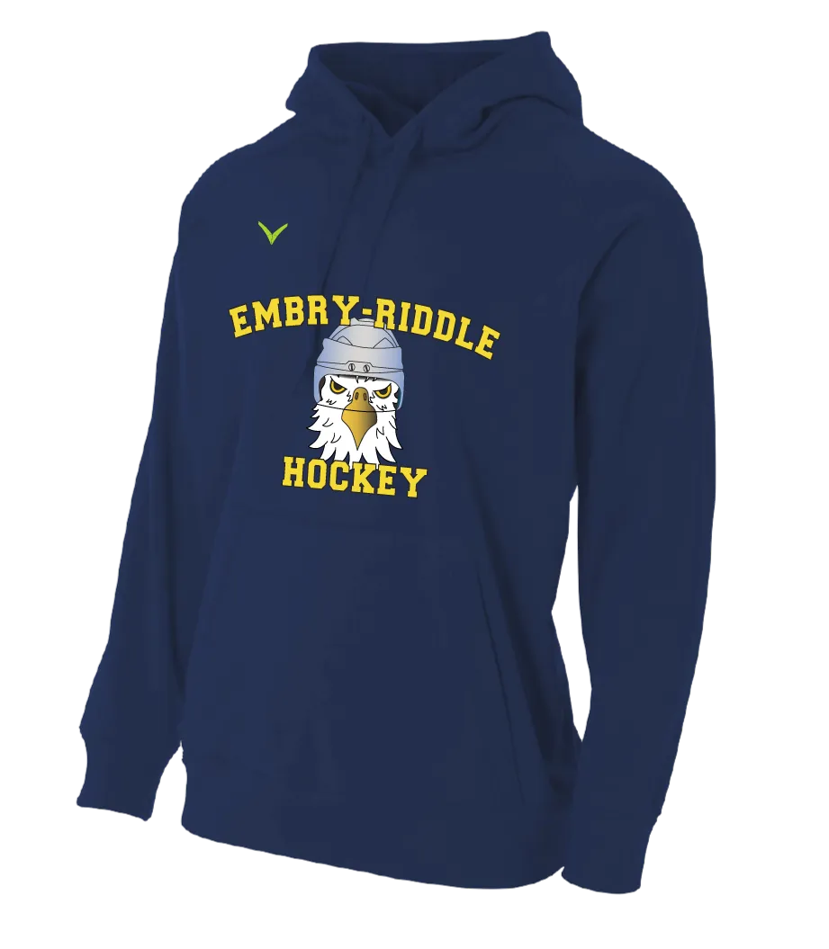 Embry Riddle Youth Solid Tech Solid Tech Fleece Hoodie