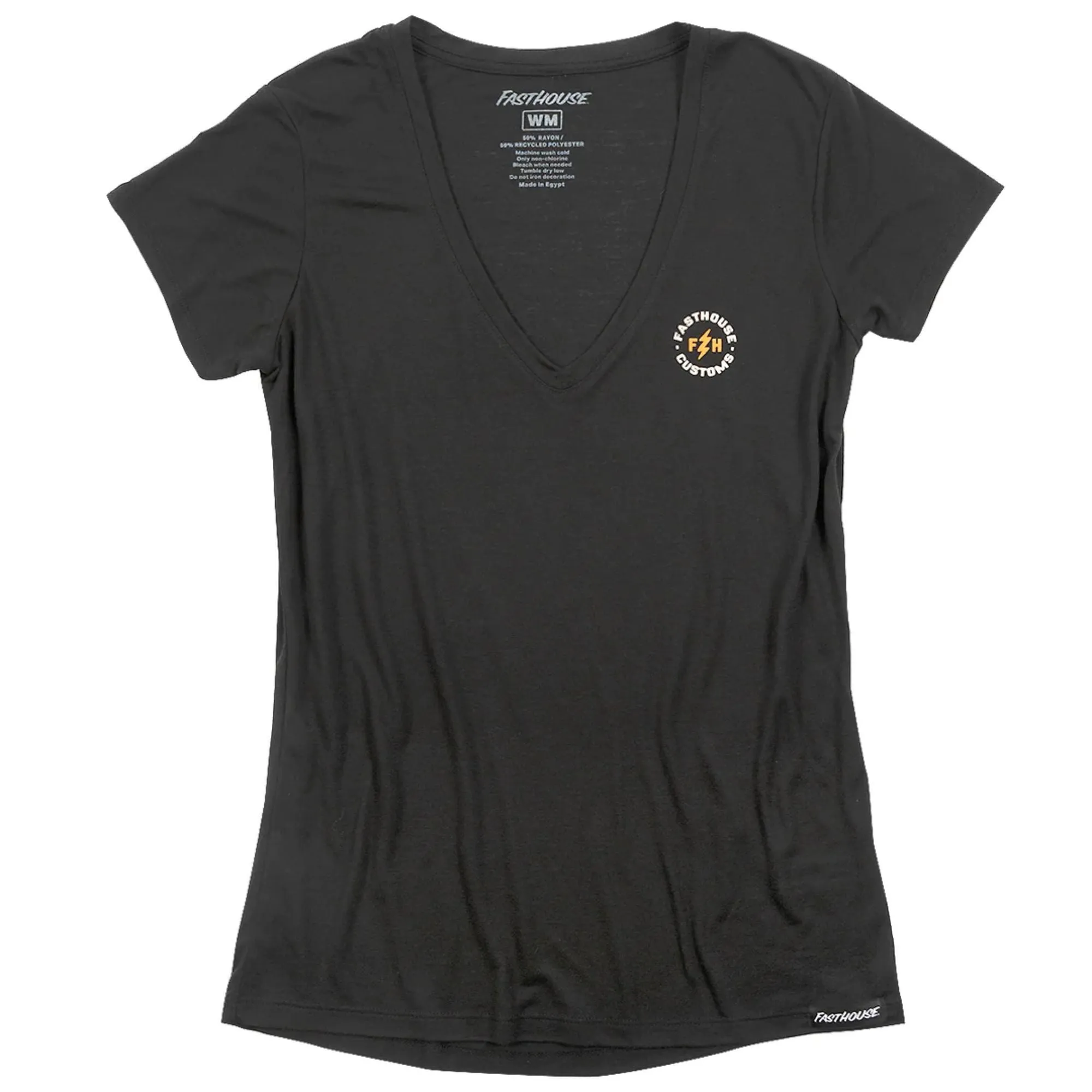 Fasthouse Women's Easy Rider Deep V SS Tee