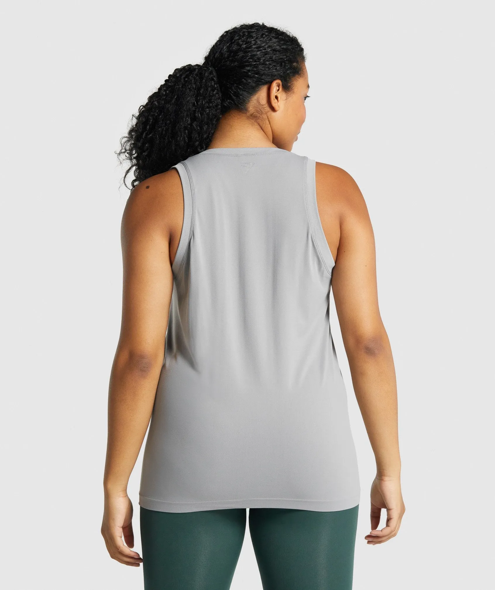 Gymshark Fit Seamless Loose Tank - Grey