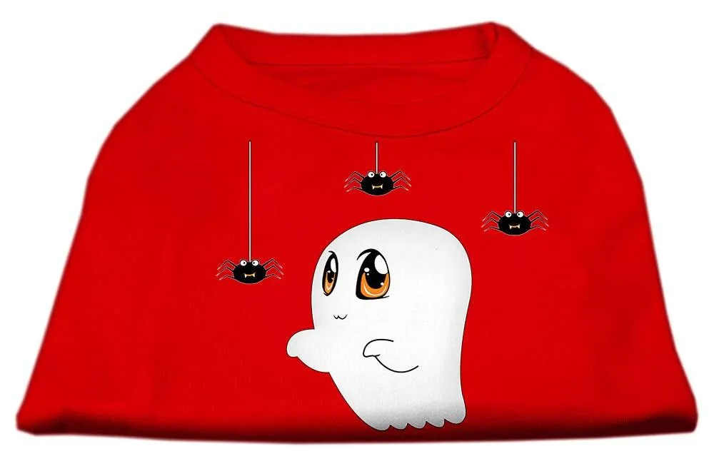 Halloween Pet Dog & Cat Shirt Screen Printed, "Sammy the Ghost"