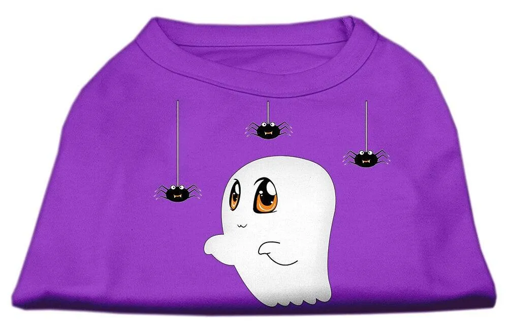 Halloween Pet Dog & Cat Shirt Screen Printed, "Sammy the Ghost"