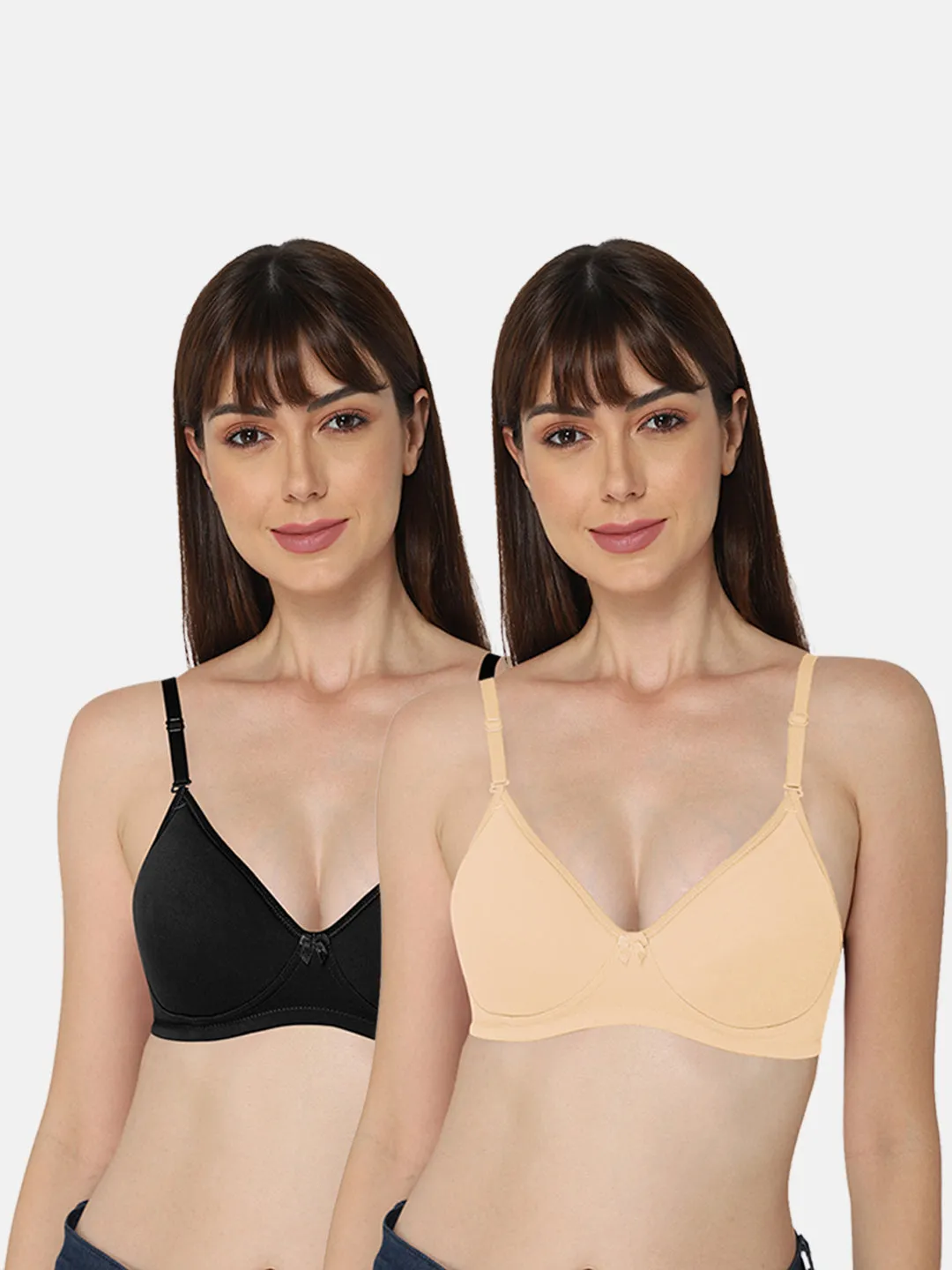 Intimacy Everyday Bra Combo Pack – Stylish, Comfortable, and Perfect for Daily Wear Support (EC06 - C01)