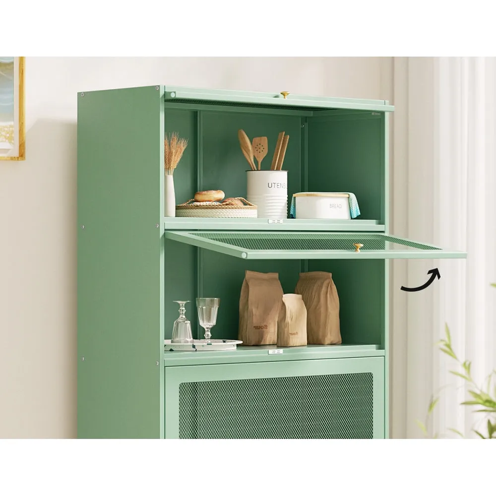 Kian Metal Buffet Sideboard Cabinet - Green