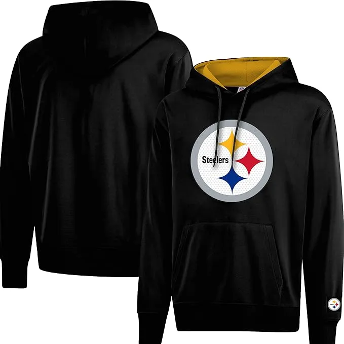 NFL Official Adults Unisex Super Soft Game Day Hoodie Sweatshirt|Pittsburgh Steelers