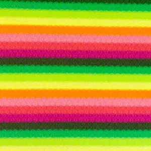 Pink-Green-Multi Stripe Stretch Activewear Jacquard Knit Fabric