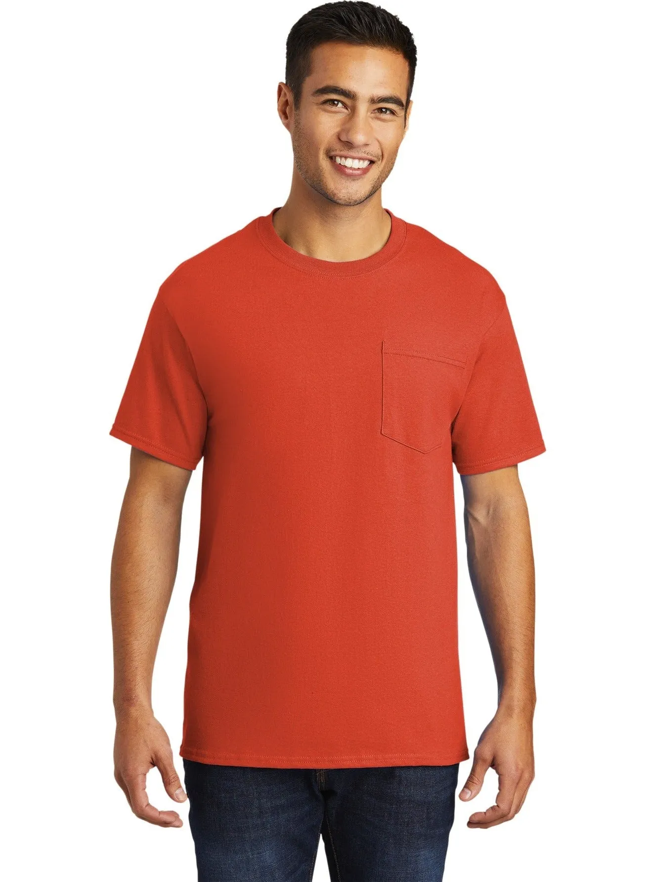 Port & Company Tall Essential Pocket Tee