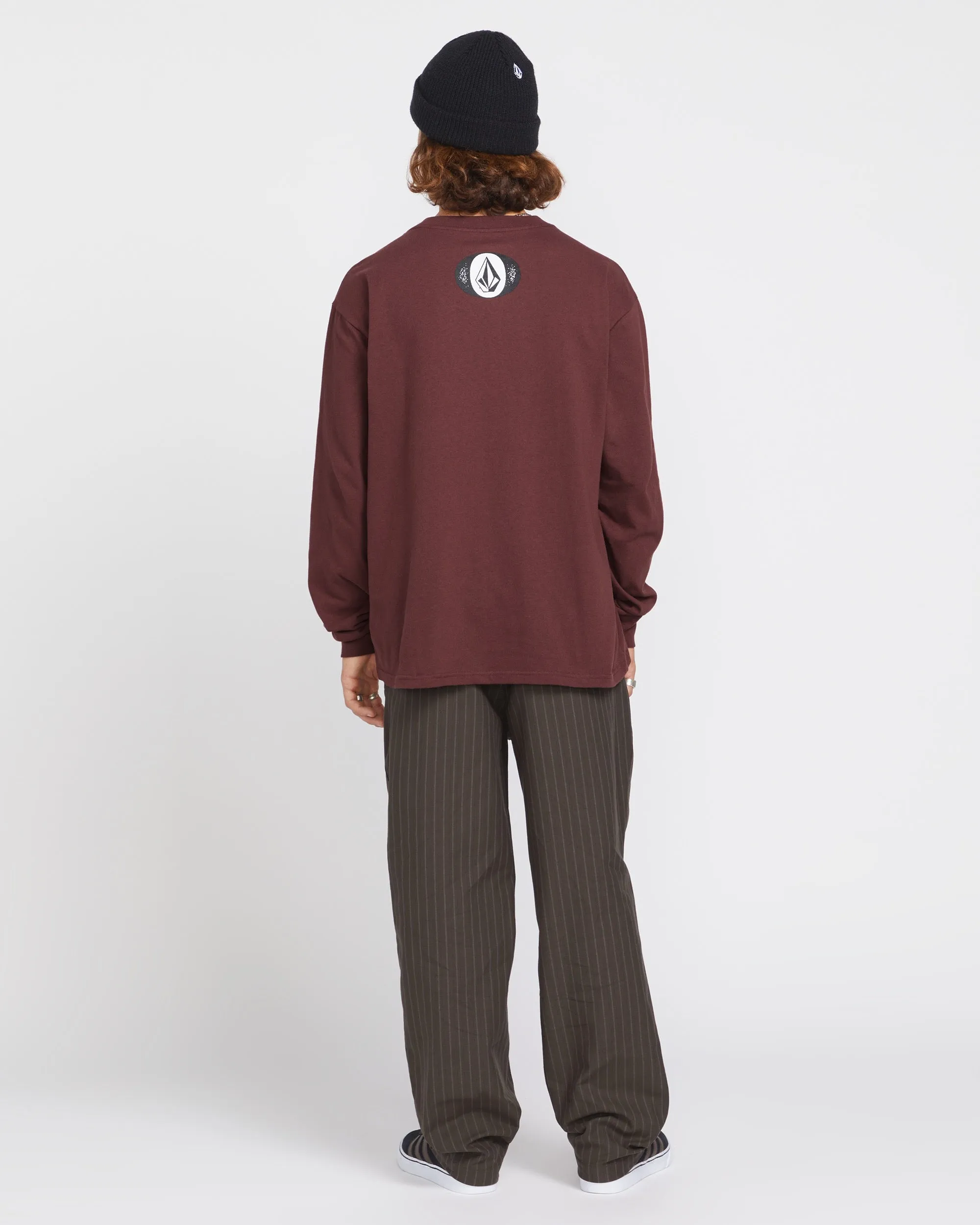 Skate Vitals Remy Long Sleeve Tee 2 - Merlot