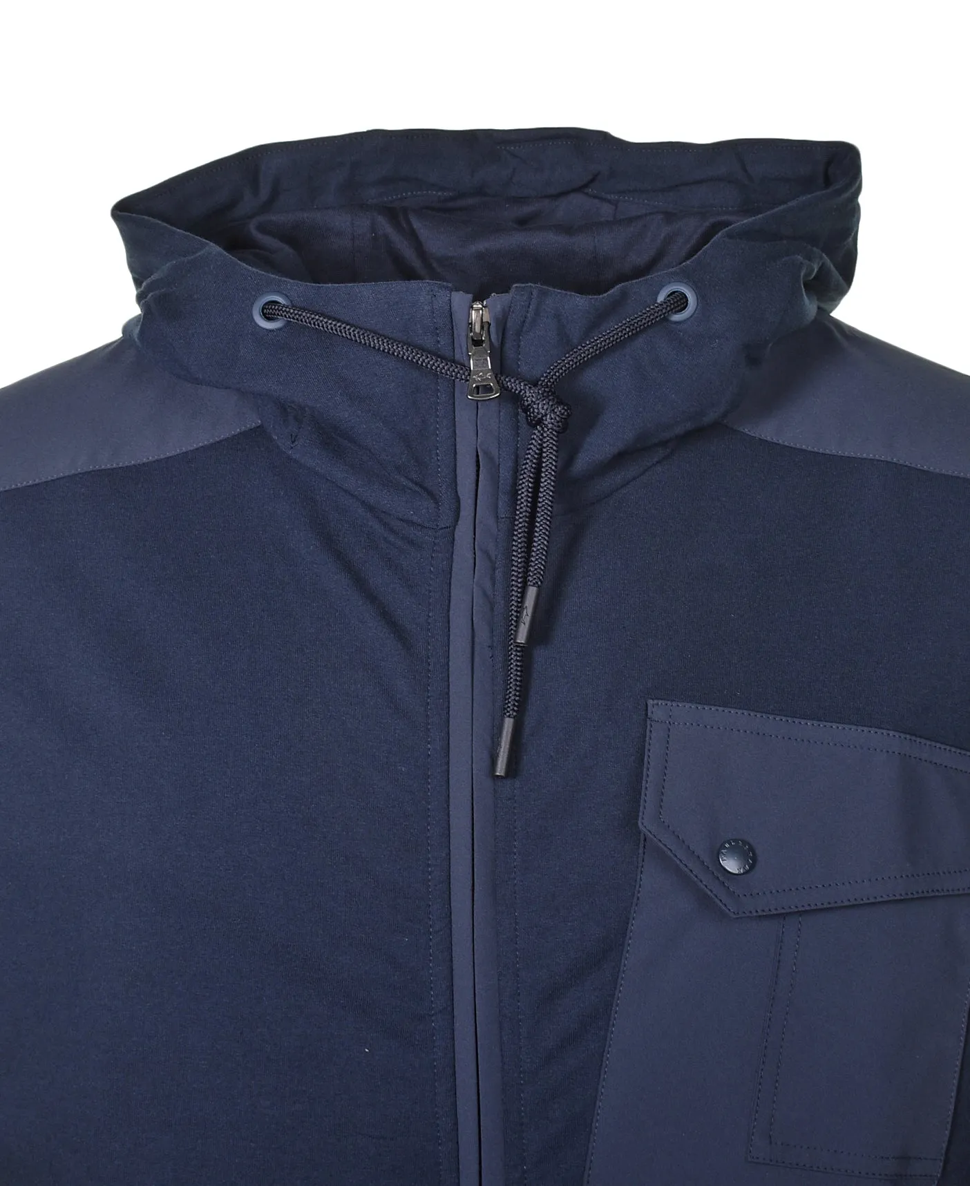 Tech Pocket Full Zip Hoody Navy