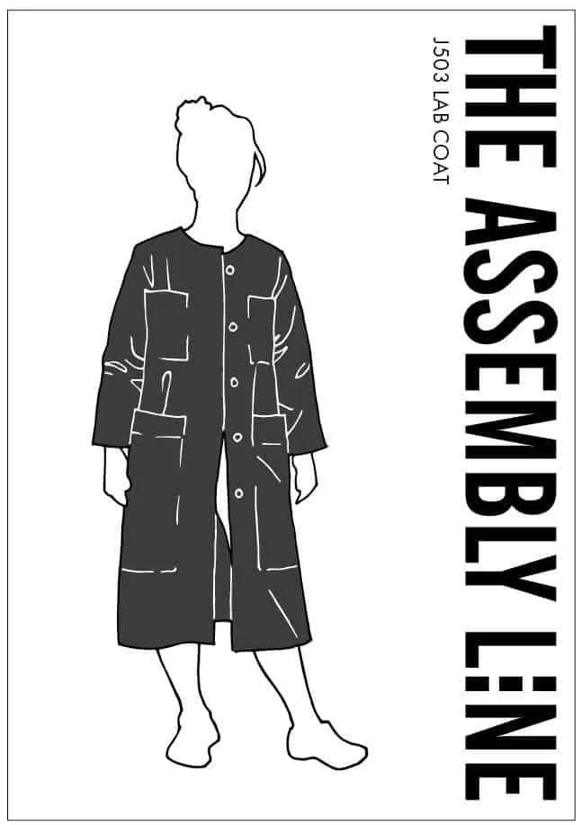 THE ASSEMBLY LINE • Lab Coat Sewing Pattern (XS - L)