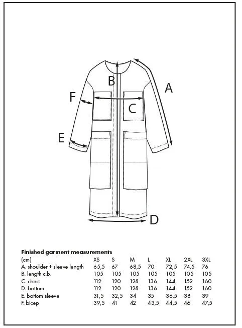 THE ASSEMBLY LINE • Lab Coat Sewing Pattern (XS - L)