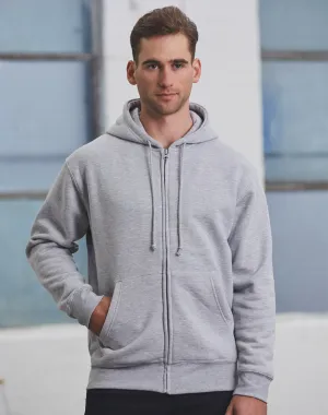 Winning Spirit Men's Full-zip Fleecy Hoodie (FL03)