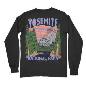 Yosemite National Park Long Sleeve (Black)